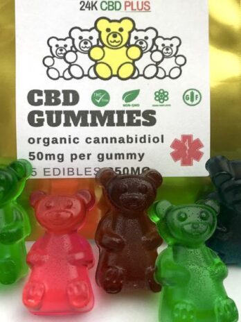 Assorted Flavor CBD Gummy Bears 250mg