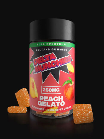 Peach Gelato Delta 9 Gummies